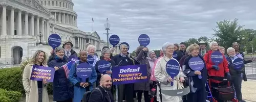Seniors Advocate for Immigrant Caregivers Amidst Supreme Court Deliberations on TPS