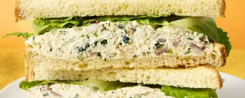 A Refreshing Twist on Chicken Salad: Labneh, Za'atar, and Lemon