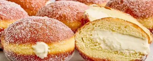 The Art of Crafting Exquisite Cream-Filled Doughnuts