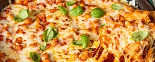 One-Pan Chicken Parmesan with White Beans