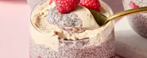 High-Protein Raspberry and Peanut Butter Chia Pudding: A Healthy Start to Your Day