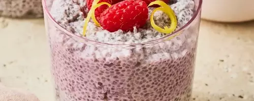 Velvety Raspberry Chia Pudding: A Nutrient-Rich Delight