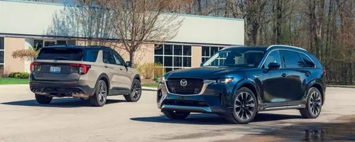 Mid-Size SUV Showdown: Ford Explorer ST vs. Mazda CX-90 Turbo S