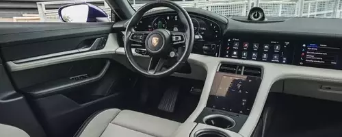 2025 Porsche Taycan 4: A Look Inside the Refined Electric Sedan