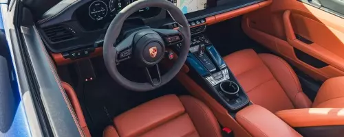 2025 Porsche 911 Carrera 4 GTS Cabriolet Interior Overview