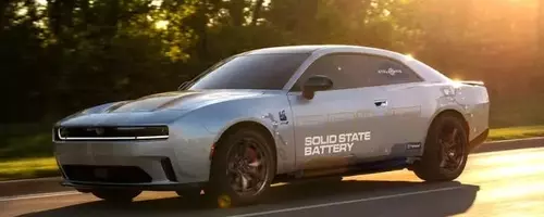 Stellantis Initiates Road Testing of Solid-State Battery in Dodge Charger Daytona