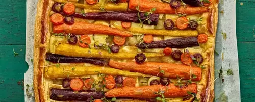 Effortless Elegance: Crafting a Savory Carrot and Brie Tart