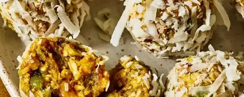 Tropical Mango-Lime Coconut Energy Bites: Your Fiber-Rich Boost