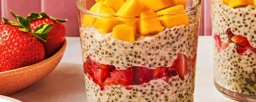 Nourishing Mango-Strawberry Chia Pudding: A Delicious Path to Wellness