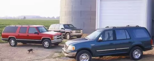 Full-Size SUV Showdown: Ford Expedition vs. Chevrolet Suburban and Tahoe