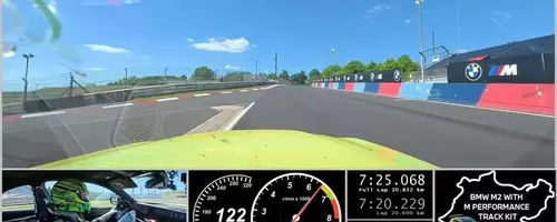 BMW M2 Sets New Nürburgring Lap Record with M Performance Track Kit