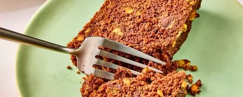 Decadent Chocolate Pistachio Zucchini Loaf