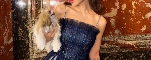 A Shih Tzu Takes the Couture Front Row by Storm