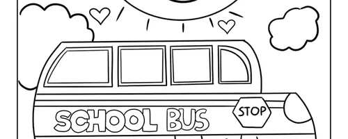 Engaging Back-to-School Coloring Sheets for Children