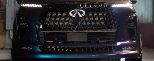 Infiniti QX80 Red Sport: A Refined Battle Against Mercedes-AMG and BMW M