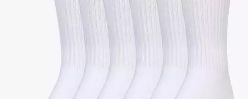 The Enduring Appeal of Classic White Crew Socks