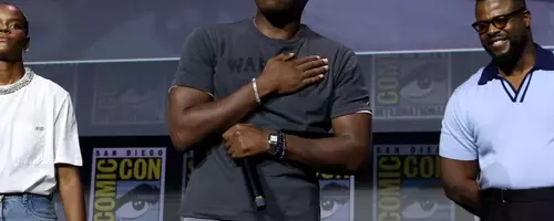 David Jonsson Embodies the New Black Panther, Adorned with a Cartier Panthère