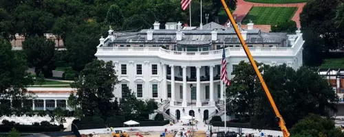 White House Helipad Project Faces Setback and Redesign