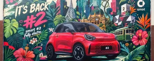 Smart #2: Urban Electric Car Unveiling