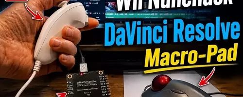 Wii Nunchuk Transforms into Ergonomic Video Editing Tool