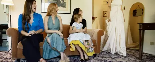 Tallulah Willis's Balenciaga Couture Wedding Dress