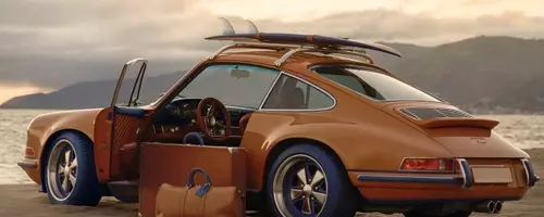 Louis Vuitton's Inaugural Automotive Collaboration with Singer Transforms Iconic Porsche 911s