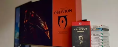 Celebrating the Physical Release of Oblivion Remastered for Switch 2