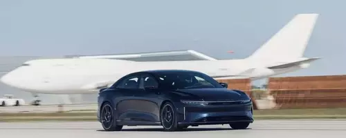 Lucid Air Sapphire Dominates 0-150-0 MPH Test