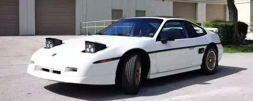 Rare 1988 Pontiac Fiero GT with Low Mileage Heads to Auction