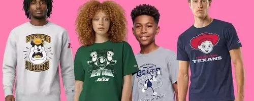Disney, NFL, and Champion Unite to Launch Team-Specific Character Merchandise