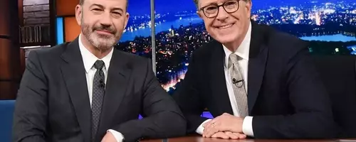 Stephen Colbert's Endorsement of Jimmy Kimmel for Emmy Awards