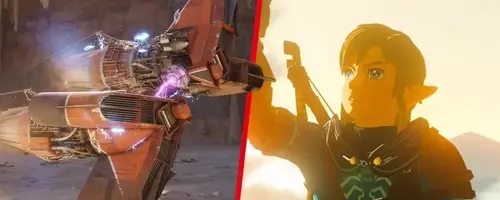 Fan-Made Zelda: Tears of the Kingdom Podracer Build Evokes Star Wars Nostalgia
