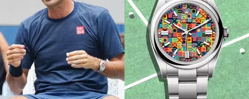 Roger Federer's Unexpected Rolex Choice at Hall of Fame Induction