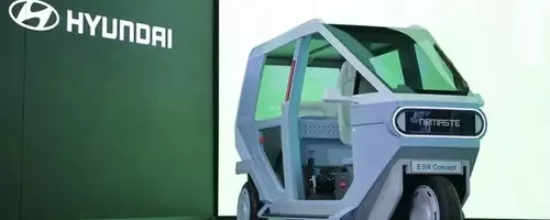 Hyundai E3W Concept: A Glimpse into the Future of Mobility