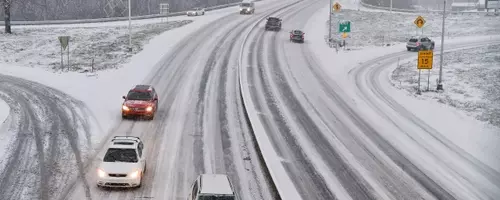 Rare August Snowstorm Hits Alaska's Dalton Highway