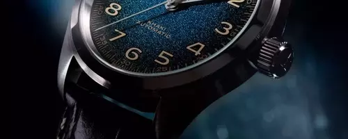 Hamilton Launches New 'Interstellar' Inspired Khaki Field Murph Watch with Striking Blue Dial