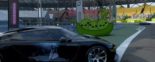 Locating the Minamino Edamame Area for the #PeasInAPod Challenge in Forza Horizon 6