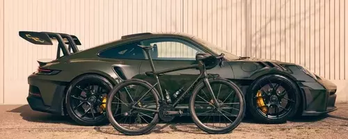 From Track to Trail: Porsche 911 GT3 RS Inspires Custom Carbon Bicycle