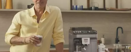 Brad Pitt's Canine Conversations in De'Longhi Espresso Ad
