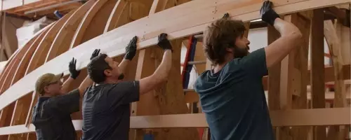 Documentary 'Boatbuilders' Explores the Art of Crafting Luxury Yachts in Maine