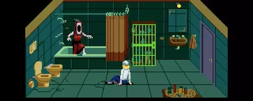 Tenebris Somnia: A 2D Retro Survival Horror with Live-Action Cutscenes