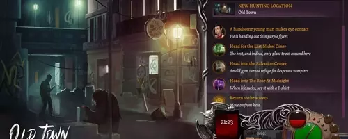 Nighthawks: A Text-Based Vampire RPG with Deep Narrative and Moral Quandaries