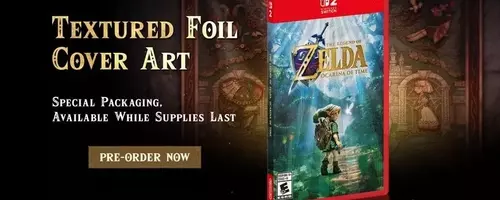 The Legend of Zelda: Ocarina of Time's Special Edition Cover Creates Retail Frenzy