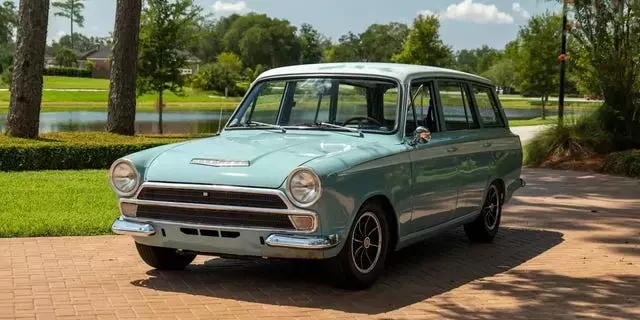 A Rare 1967 Ford Cortina Estate with Lotus Performance Heads to Auction